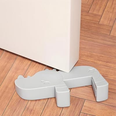Antislip Deurstopper voor Baby Veiligheid - Flexibele Silicone Deurwig met Schattig Ontwerp - Ideaal als Deurblok en Deurslot
