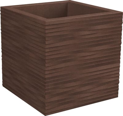 Bloembak Balkonbak Elegance 40x40x40cm CORTEN Nicoli
