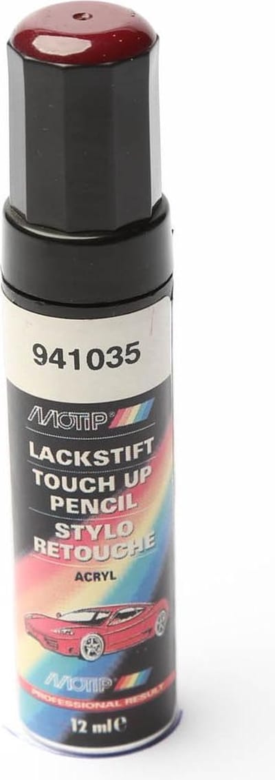 Motip 941035 - Auto lakstift - Rood - 12 ml
