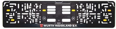 Wurth - Kentekenplaathouder Clever 4 - Kentekenplaathouder Clever 4 x 100 st