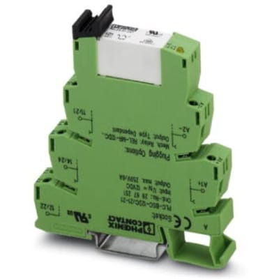 Phoenix Contact PLC-RPT- 24UC/21-21 Interfacerelais 24 V/DC, 24 V/AC 6 A 2x wisselcontact 10 stuk(s)