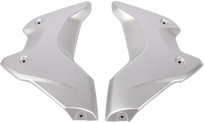 Dailygoods- Voorradiatorbeschermer Zijkuipafdekking - Motorfietsbeschermer - R1250GS 2018-2023 - ABS Materiaal - Lichtgewicht - Eenvoudig te installeren - Motorbeschermer
