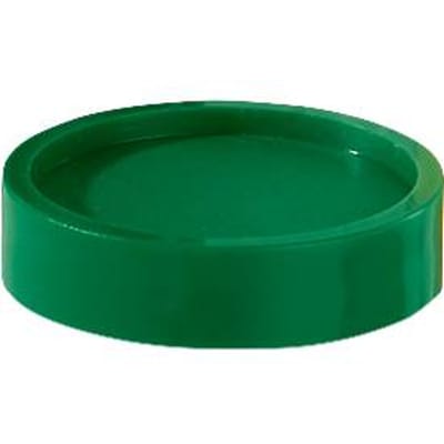 MAUL Magneet rond 10 stuks 2 kg kunststof Ferriet bruchsicher lackiert Ø 3.4 x 1.4 cm groen