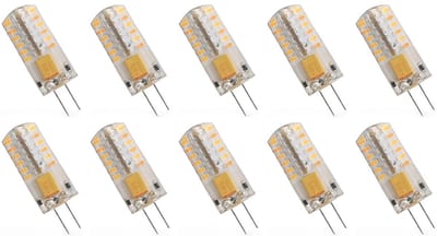 Spectrum LED Insteeklampje G4 2W - 12V - 175 Lumen - 6000K Koud wit - Helder daglicht - Energiezuinig - 10 stuks