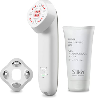 Silk'n huidverjongingsapparaat gezicht - Voor strakke huid met minder rimpels - Gezichtsmassage - Anti-aging LED- en infraroodtechnologie - FaceTite Multiplatform