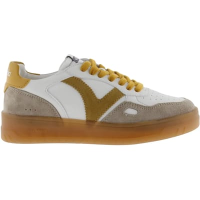 Leren en suède sportschoenen Victoria Seul