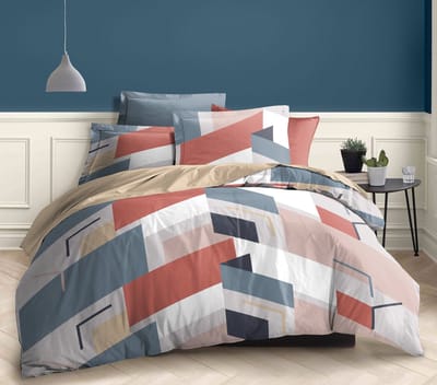 Dekbedovertrek 100% Katoen Premium - 240 x 220cm (Lits-jumeaux) - Pepite