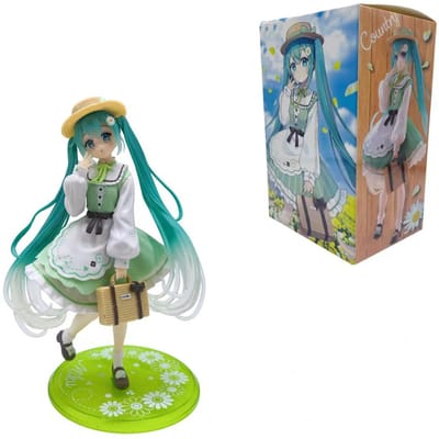 Nouvelle figurine de mode Hatsune Miku Version Pays. Figurines d'Action Anime en PVC Modèle Collection Jouet