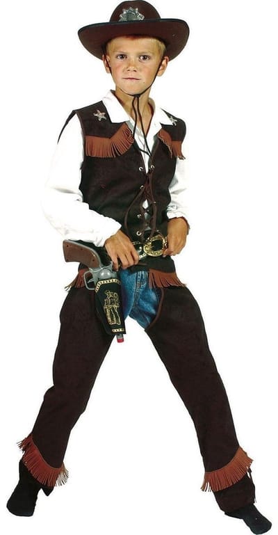 Verkleedpak cowboy jongen Best of the West Cow Boy 128 - Carnavalskleding