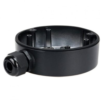 Camera Koepel Doos - Aansluitdoos Behuizing - Camera Beveiliging - Waterdicht Ontwerp - Φ137 x 42 mm - Zwart
