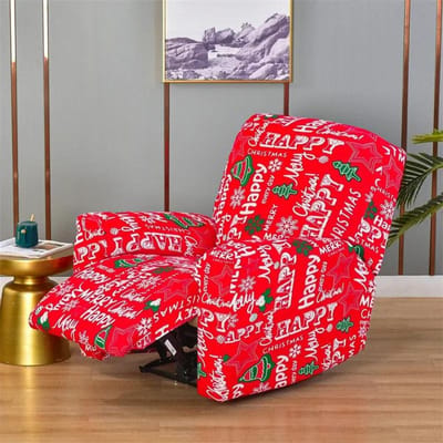 1 2 3 Zits Relaxbankhoes Stretch Stoelhoes Elastische Bankhoezen voor Woonkamer Fauteuil Meubelhoezen 1 Seater red