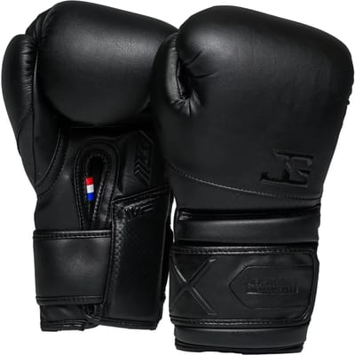 Joyagear Performance Velcro Bokshandschoenen - Zwart/Carbon (Beschikbaar in verschillende maten)