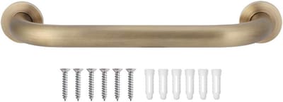 Douche Handgreep - Badkamer Steun - Veiligheid Thuis - Verborgen Montage - 30cm - Antiek Messing