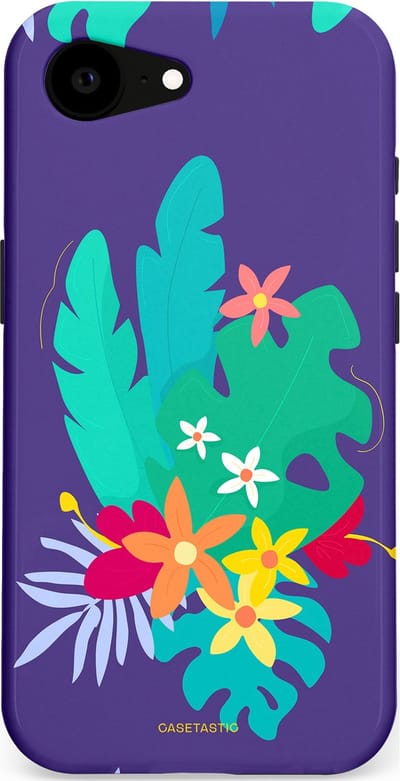 Casetastic Hoesje Geschikt voor Apple iPhone 16e Magsafe - Stijlvolle Beschermende Duo-layer Case - Surfplant