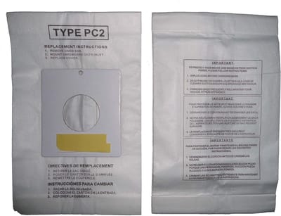 Stofzuigerzakken Allergie - Bus Type Zakken - Hygiënisch Huis - Microfiltratie - 5 Stuks - Wit