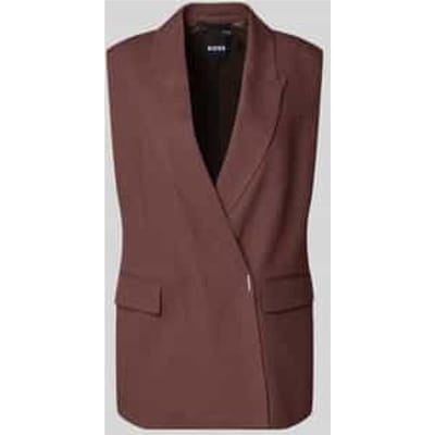 slim fit korte blazer van mix van linnen en viscose model 'JIA8'