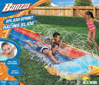 Splash Sprint Waterglijbaan - 488 cm L x 147 cm