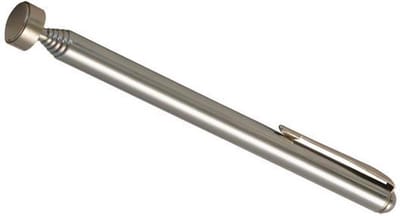 Magneetpen - Telescopisch - Uitschuifbare magneet - Magneet op stok - Spullen oprapen - Met clip - Pick up tool - Magnet stick - Tot 80 cm - Schroeven oppakken - Klustool - Jonyx