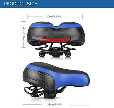 Comfortabele Fietszadel voor MTB en Racefiets - Ergonomisch en Ademend
