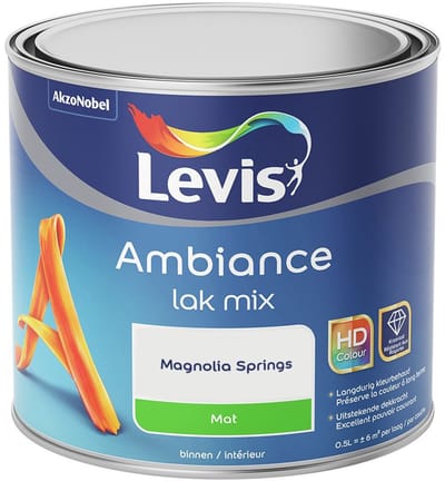 Levis - Ambiance Lak Mat Mix - Magnolia Springs - Mengverf - 0,5 L