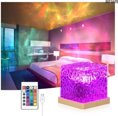 RFWR® Stylish Sterrenhemelprojector met LED-nachtlampje en 30 Verlichtingsmodi – Perfect voor Kinderen en Feestjes