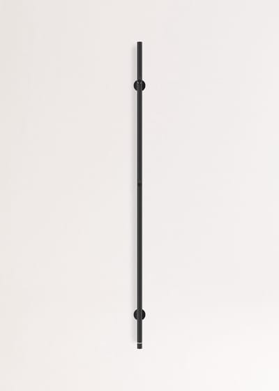 CREATE - 1 stangen - Elektrische handdoekverwarmer 60W/120W - Zwart - WARM TOWEL TUBE