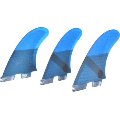 Glasvezel FCS2 Stijlvol Handig Blauw Surfplank Staartvin Flexibel Stabiel Surfen Accessoire blue