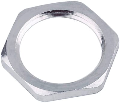 Wurth - Contramoer, metrisch, messing - Contramoer, messing Metrisch conform EN 60423 x 100 st Sleutelwijdte 15 mm