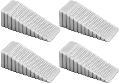 Verstelbare Rubberen Deurstopper - 4 Stuks, Antislip en Raamstopper