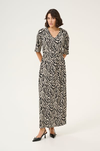 Jersey jurk Loose fit multicolour