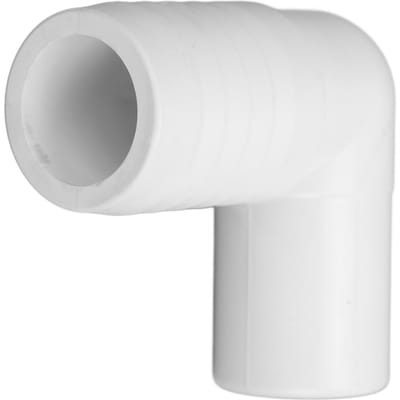 Bilgepomp Aftapconnector 360 graden Draaibaar ABS Aftapslang Fitting voor G1100 Bilgepomp Wit