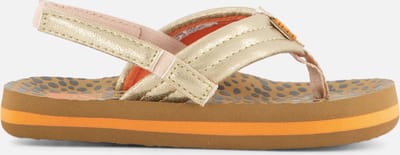 Reef Little Ahiwild Meisjes Slippers - Bruin/Goud - Maat 26