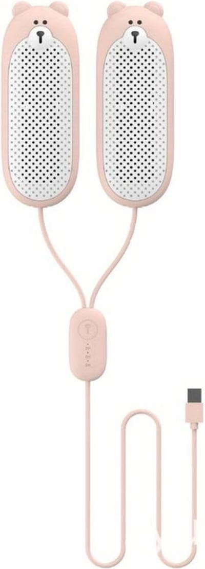 Bovista Schoenendroger - Schoenverfrisser - Electrische - Shoe Dryer - Shoe Cleaner - Fresh Shoes - Roze