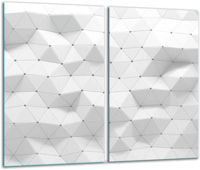 TMK ArtDeko - Snijplank - 30x52 cm - Glas - Bont Kleuren