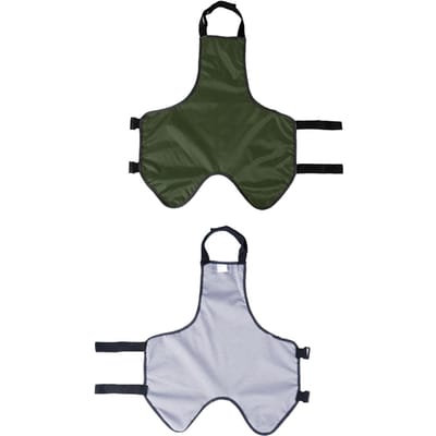 Grand bavoir pour chien, imperméable, respirant, protection complète, facile à nettoyer, protège-poitrine XXL vert