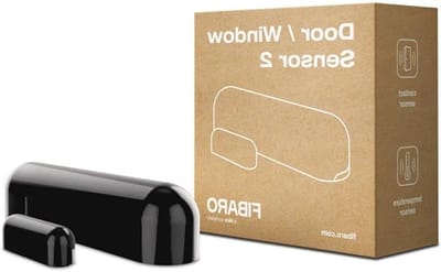 Deur Raamsensor - Contact Sensor - Beveiliging Thuis - Ingebouwde Temperatuur - 1 Batterij - Zwart