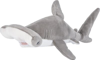 Wild Republic Pluche knuffel hamer haai - haaien/vissen knuffels - 38 cm