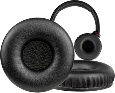 Dailygoods - SOULWIT vervangende oorkussens voor Sony WHXB700/WH XB700 draadloze extra bas Bluetooth-koptelefoon, Earpads en Cushions met geluidsisolerend schuim, zachter eiwitleer (zwart)