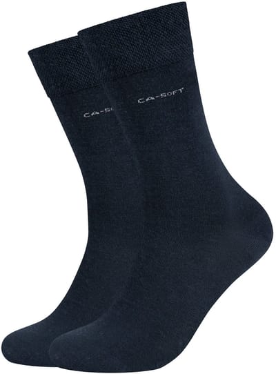 camano sokken unisex TENCEL wol temperatuurregulerend 2-pack zonder elastische band handgezoomd geschikt voor schoenen met membraan ca-soft boord zacht comfortabel verstevigde hiel en teen.