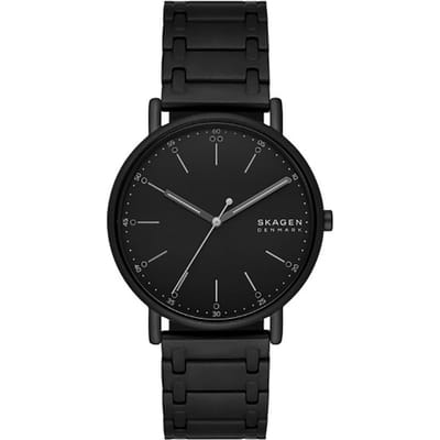 Skagen Signatur Heren Horloge Zwart SKW6914