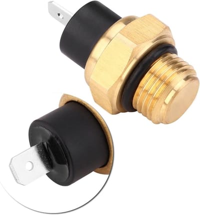 Dailygoody - Radiator Fan Thermostat Switch - Thermostaat voor motoren - Geschikt voor VFR700F VFR750F VFR800 VTR1000F VT600 VT750 VT1100 - Hoogw