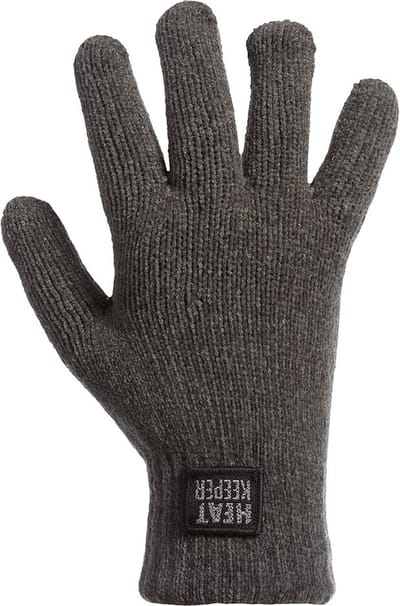 Heatkeeper Dames Thermo Handschoenen Chenille Grijs One size