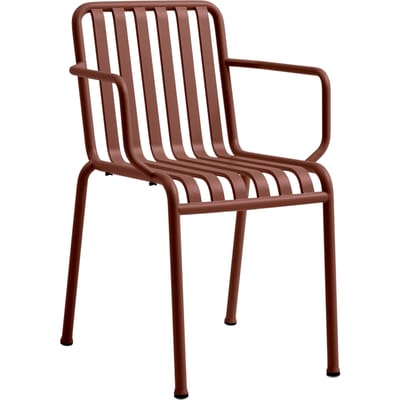 HAY Palissade Arm Chair - iron red