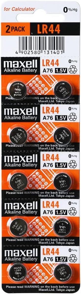 LR44 Knopscellens Batterijen - 5 Pack (10 stuks)