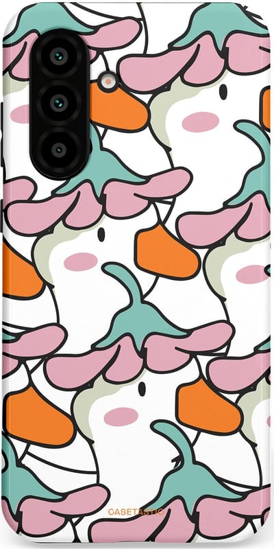 Casetastic Hoesje Geschikt voor Samsung A56 / A36 - Stijlvolle Beschermende Duo-layer Case - Bloempjeshoed