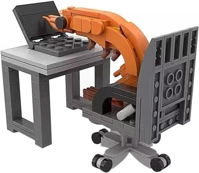 Bouwblokken - Creatieve Set - Bureau Decoratie - Gedetailleerde Instructies - 155 Stukjes - Multicolor