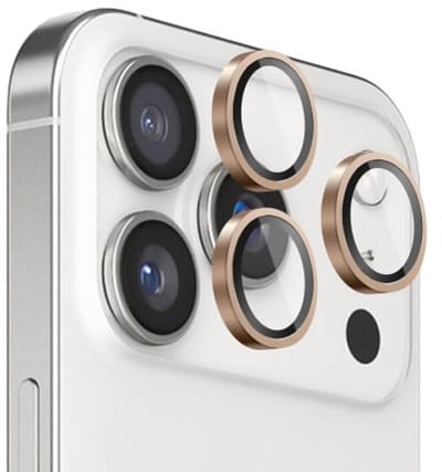 Zanaé - Camera beschermer - Goud - iPhone 17 Pro / 17 Pro Max