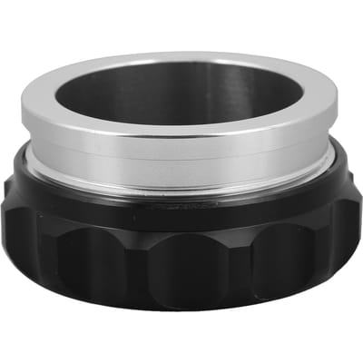 Brandstof Watertank Vulhals Dop Kit 1.9in Binnendiameter Aluminium Universeel voor AutoZwart zwart