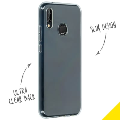 Accezz Hoesje - Geschikt voor Huawei P20 Lite - Clear Backcover - Transparant