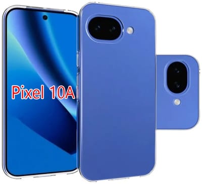 MobyDefend Hoesje - Geschikt voor Google Pixel 10a - Transparante TPU Backcover - Volledig Doorzichtig